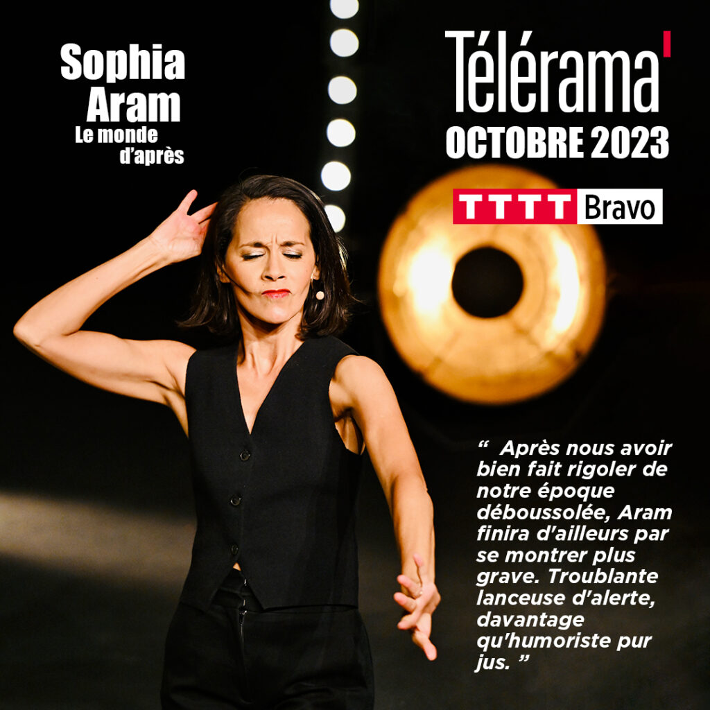 Sophia Aram Dates et billetterie 20h40 Productions