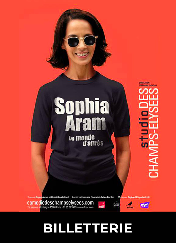 Sophia Aram au Studio des Champs-Elysées